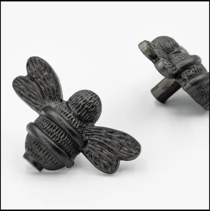 Bee Drawer Knob – Black Finish