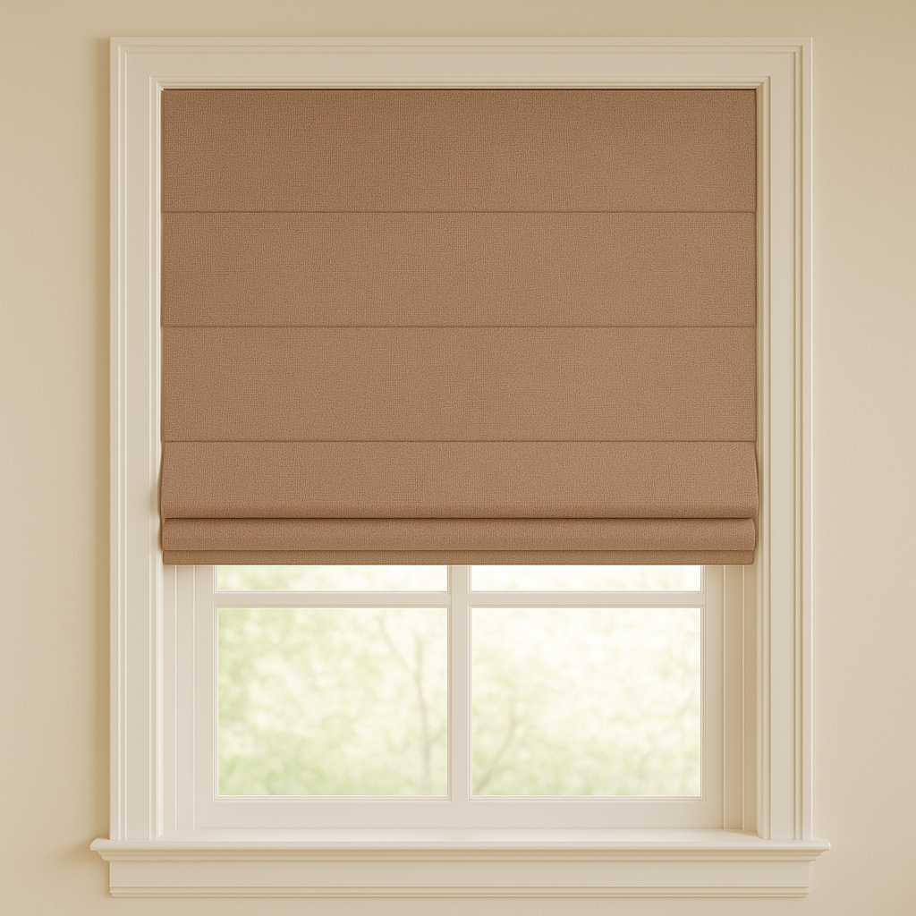 Flat Blackout Roman Blind | Primrose