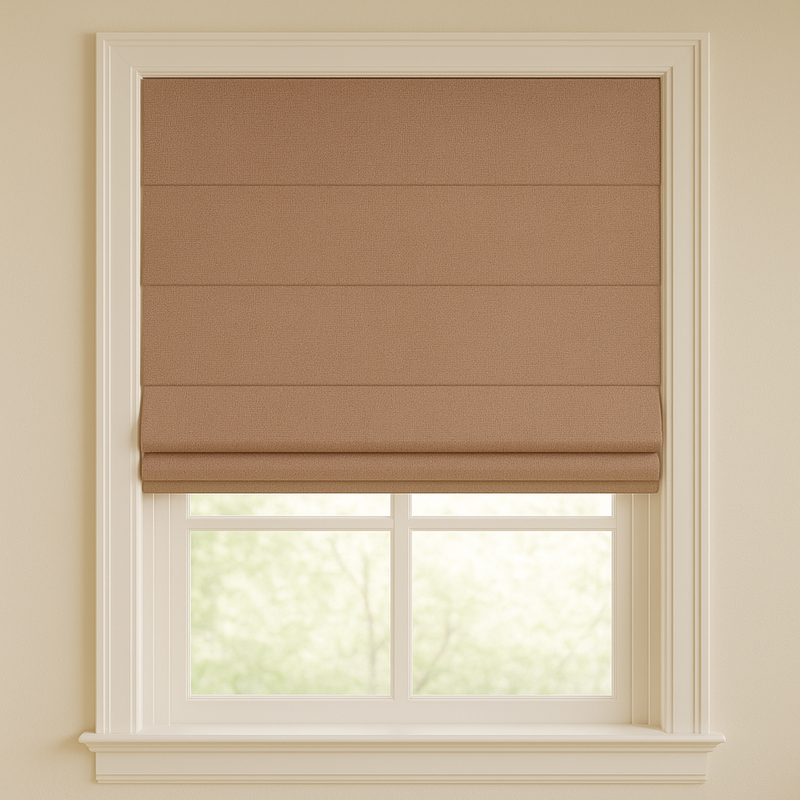 Flat Blackout Roman Blind | Primrose