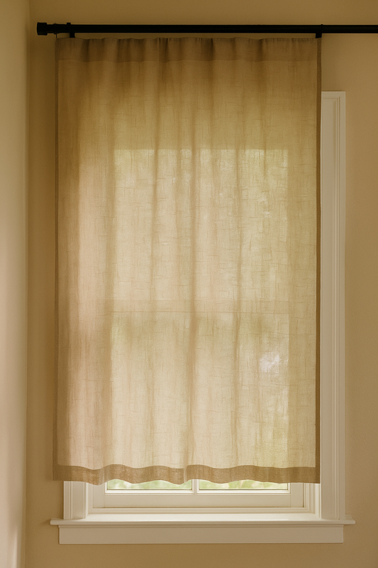 Sheer Linen Curtain