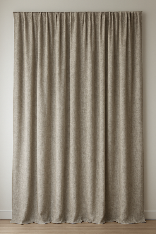 Hemp Linen Sheer Curtain
