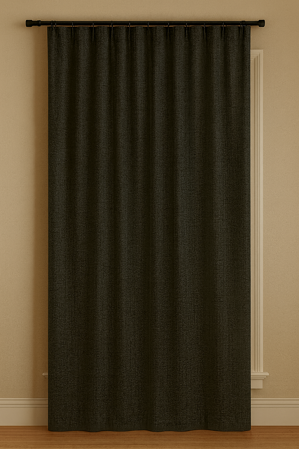 Linen Blackout Curtain